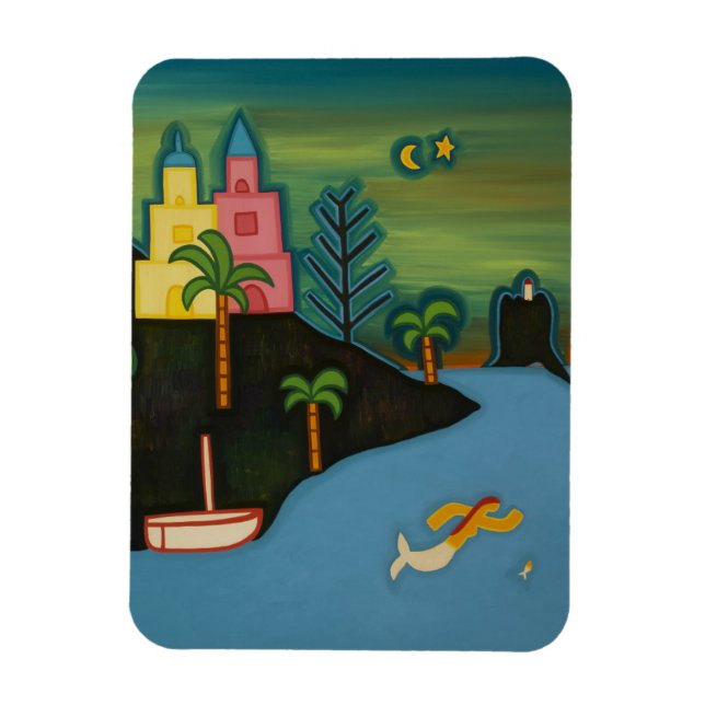 The Volcanic Island 2008 Magnet (Vertical)
