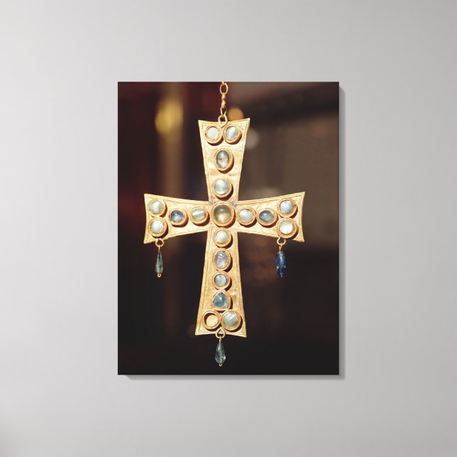 The Votive crown of a Visigoth king Canvas Print (Front)