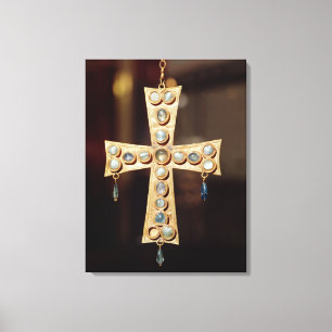 The Votive crown of a Visigoth king Canvas Print