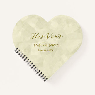 The Vow Books – Personalized His and Her Timeless 