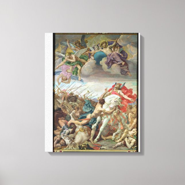 The Vow of Clovis Canvas Print (Front)