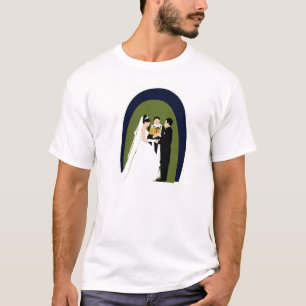The Vows, Bride, Groom and Officiant T-Shirt