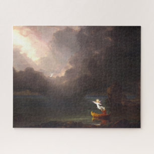 The Voyage of Life by Thomas Cole Jigsaw Puzzle
