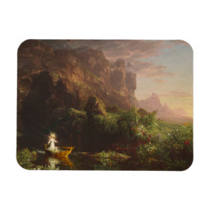 The Voyage of Life: Childhood, 1842 (oil on canvas Magnet