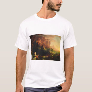 The Voyage of Life Childhood by Thomas Cole T-Shirt