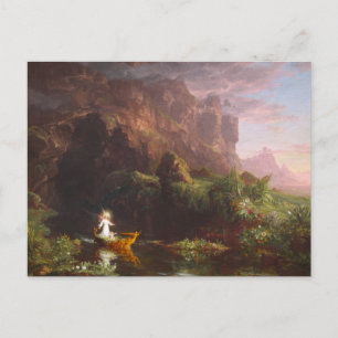 The Voyage of Life: Childhood Postcard