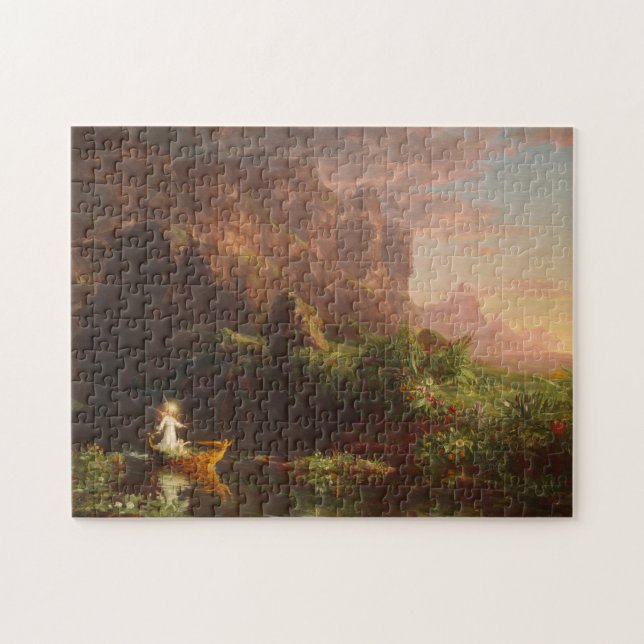  The Voyage of Life Childhood Thomas Cole Jigsaw Puzzle (Horizontal)