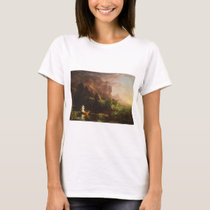 The Voyage of Life: Childhood - Thomas Cole T-Shirt