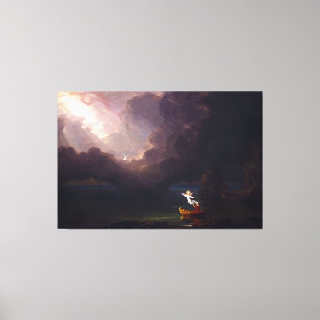 The Voyage of Life Old Age by Thomas Cole Canvas Print (Front)
