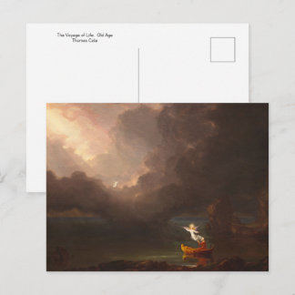 The Voyage of Life: Old Age by Thomas Cole Postcar Postcard