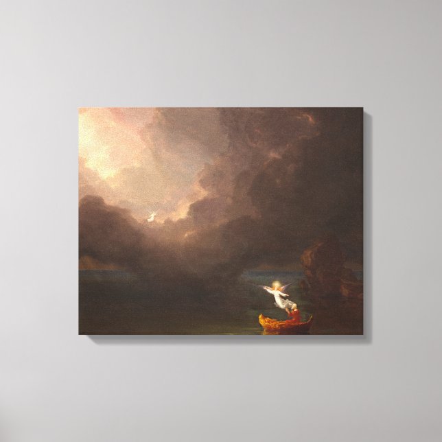 The Voyage of Life Old Age Thomas Cole 1842 Canvas Print (Front)