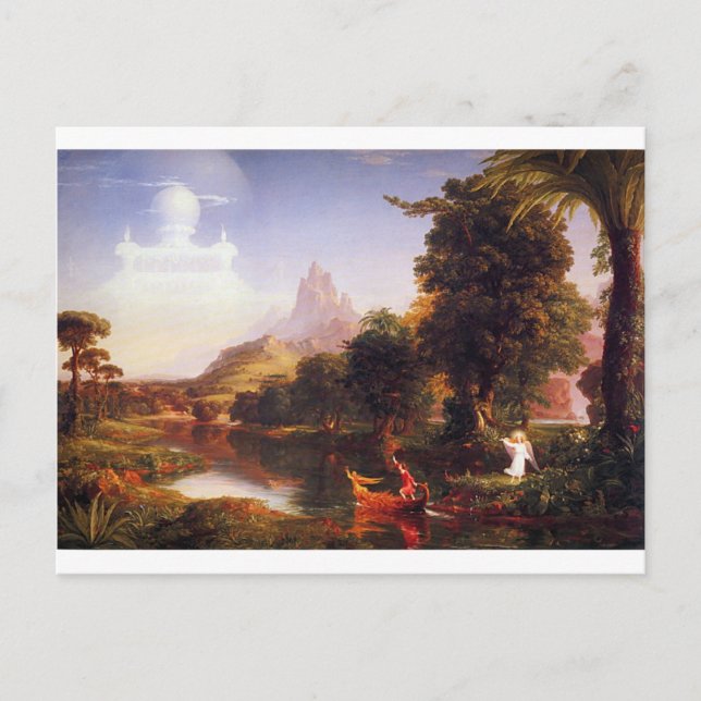 The Voyage of Life: Youth by Thomas Cole Postcard (Front)
