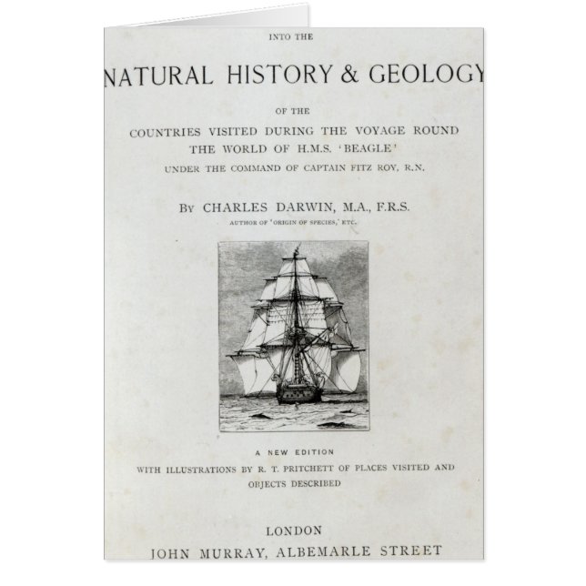 The Voyage of the Beagle (Front)