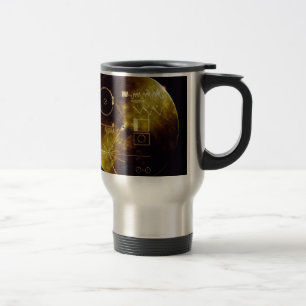 The Voyager Golden Record Travel Mug