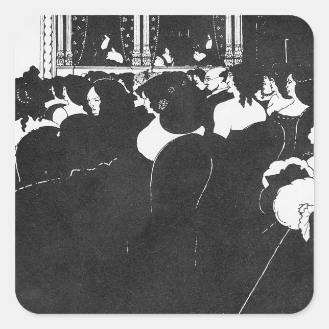 The Wagnerites Square Sticker (Front)