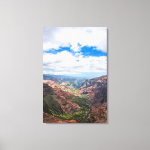 The Waimea Canyon Canvas Print
