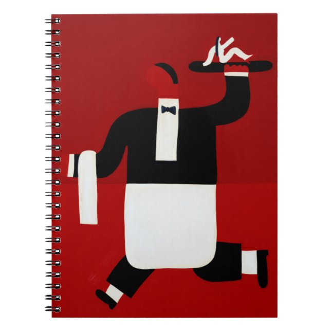 The Waiter 1998 Spiral Notebook (Front)