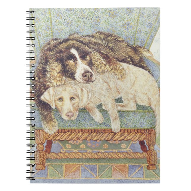 The waiting game spiral notebook (Front)