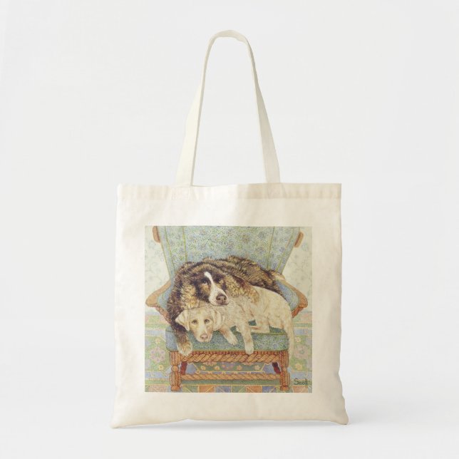 The waiting game tote bag (Front)