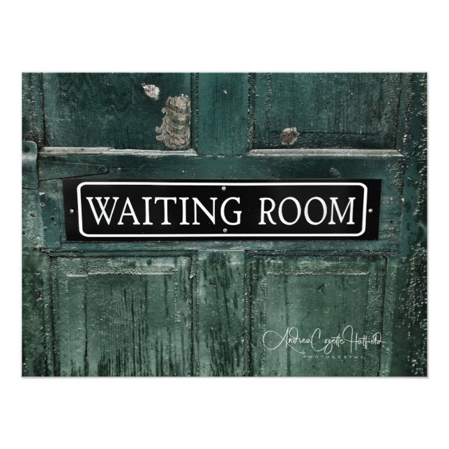 The Waiting Room Photo Print (Front)