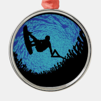 THE WAKEBOARDING ONE METAL TREE DECORATION