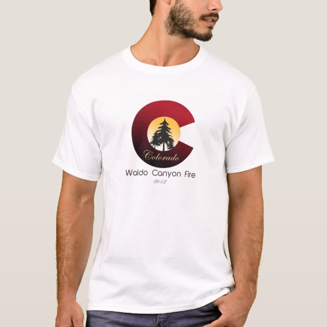 The Waldo Canyon Fire T-Shirt (Front)