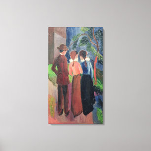 The Walk, 1914 Canvas Print