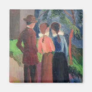 The Walk, 1914 Magnet