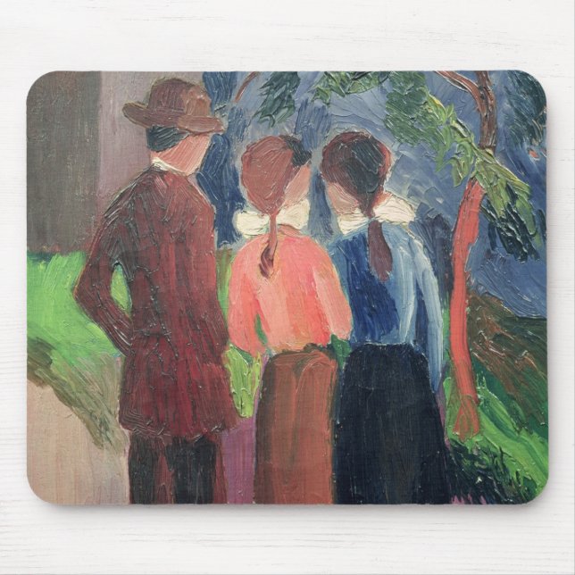 The Walk, 1914 Mouse Pad (Front)