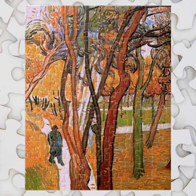The Walk: Falling Leaves by Vincent van Gogh Jigsaw Puzzle (Creator Uploaded)
