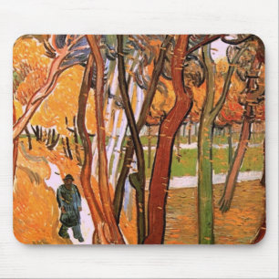 The Walk: Falling Leaves by Vincent van Gogh Mouse Pad