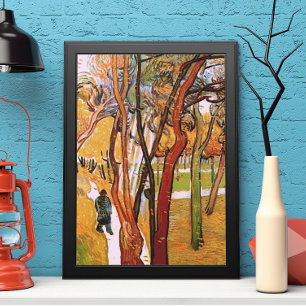 The Walk: Falling Leaves by Vincent van Gogh Poster