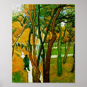 The Walk: Falling Leaves Van Gogh Fine Art Poster