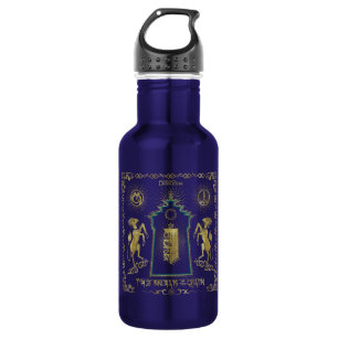 The Walk of The Qilin Golden Tower Tapestry 532 Ml Water Bottle