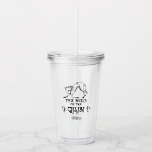 The Walk of The Qilin Line Graphic Acrylic Tumbler