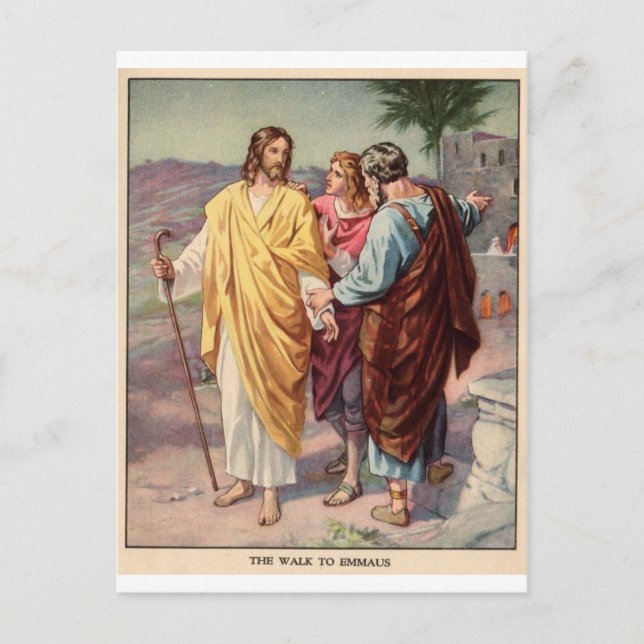 The walk to emmaus postcard (Front)