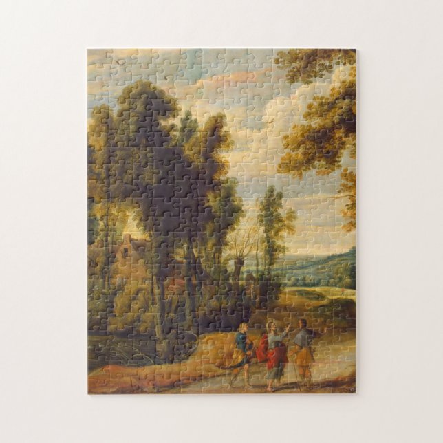 The Walk To Emmaus With Christ Jigsaw Puzzle (Vertical)