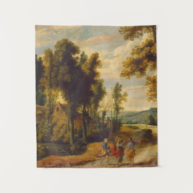 The Walk To Emmaus With Christ Tapestry (Front)