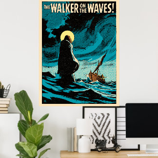 The Walker on the Waves Poster
