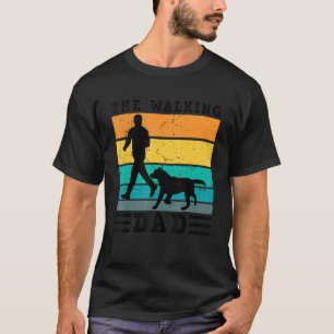 The walking dad dog dog owner dog owner dog pap 1 T-Shirt