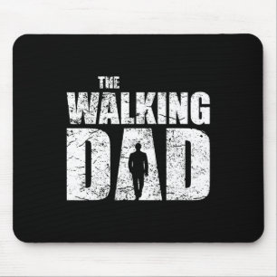 The Walking Dad Father Gifts Man Dead Retro Vintag Mouse Pad