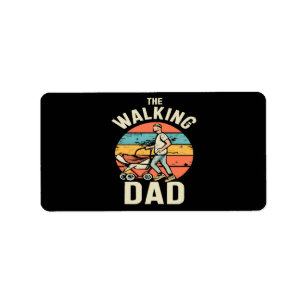 the walking dad label