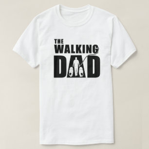 The Walking Newfoundland Dad (Dark Lettering) T-Shirt