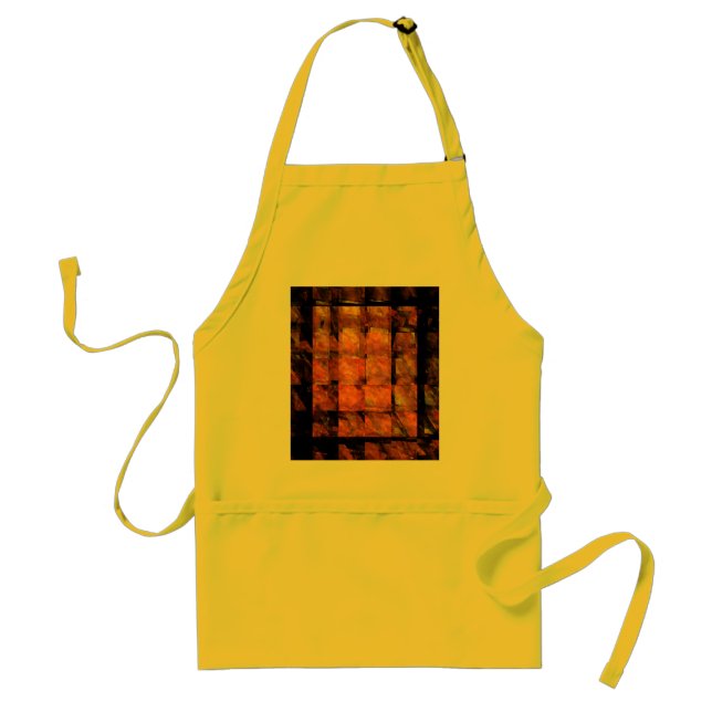 The Wall Abstract Art Apron (Front)