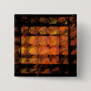 The Wall Abstract Art Button (square)