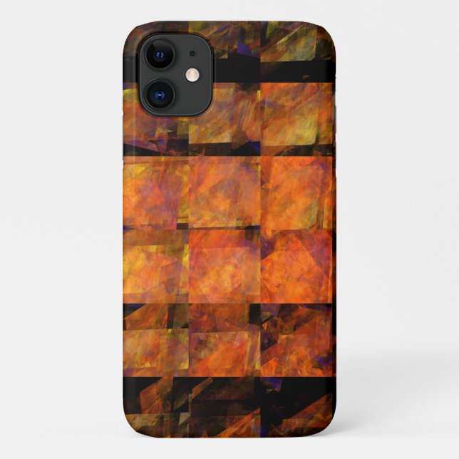 The Wall Abstract Art Case-Mate iPhone Case (Back)