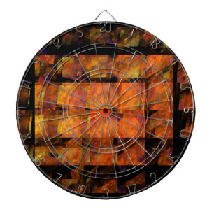 The Wall Abstract Art Dartboard