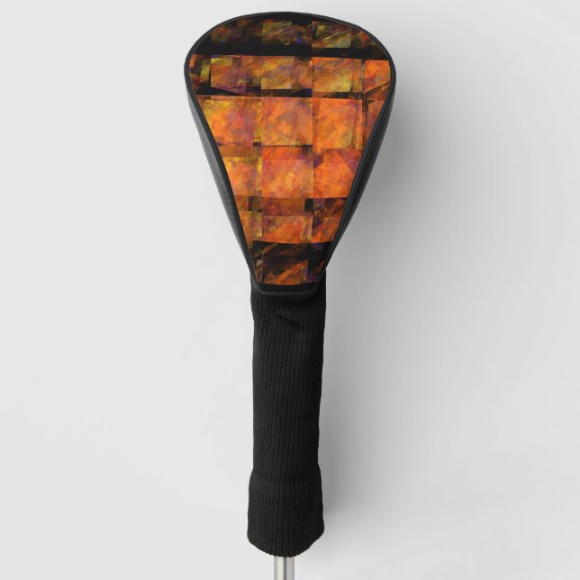 The Wall Abstract Art Golf Head Cover (Front)
