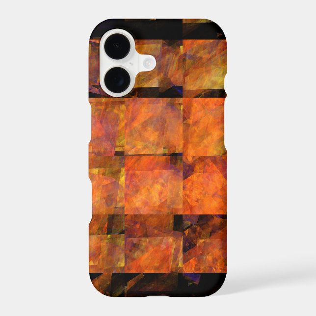 The Wall Abstract Art iPhone Case (Back)