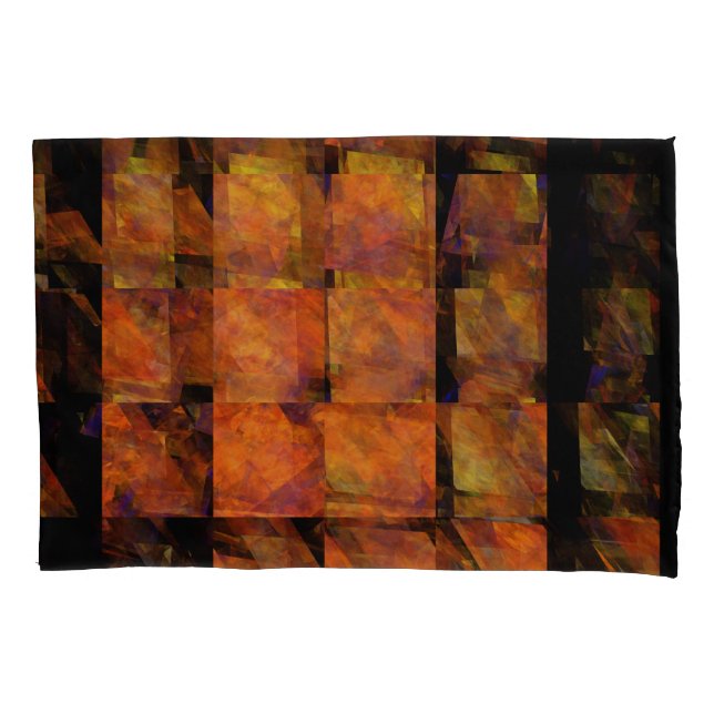 The Wall Abstract Art Pillowcase (Front)